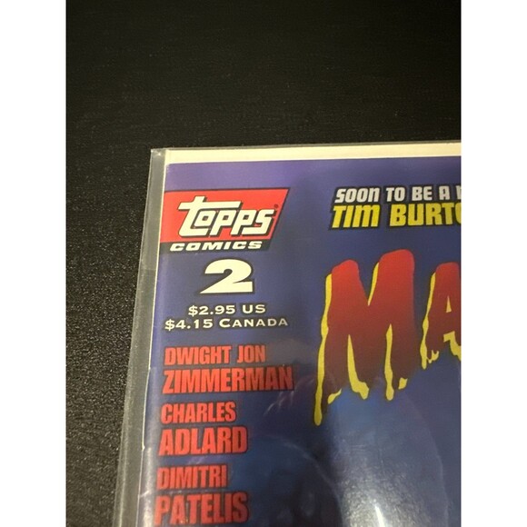 Mars Attacks #2 Comic (1994 Topps, Counterstrike Part Two) Tim Burton Tie-In - Picture 2 of 3